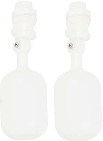 Mini vanne à flotteur, bras réglable de vanne à flotteur en plastique à filetage mâle 2 pièces G3 / 8in pour, pompe à eau, abreuvoir à eau