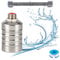 Automatisches Schwimmerventil, Wasser Schwimmerventil mit 30 cm Faltenbalg Schwimmerventil Wassertank Automatisches Wasserstandsregelventil Schwimmerventil Edelstahl (4'' Oberer Wassereinlass)