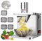 GIZMIT Coupe-légumes électrique Commercial 250 W, Hachoir à légumes, broyeur Automatique de Pommes de Terre, Robot culinaire, Machine de découpe de Fruits avec Lames de 6/8/9/12/15 mm