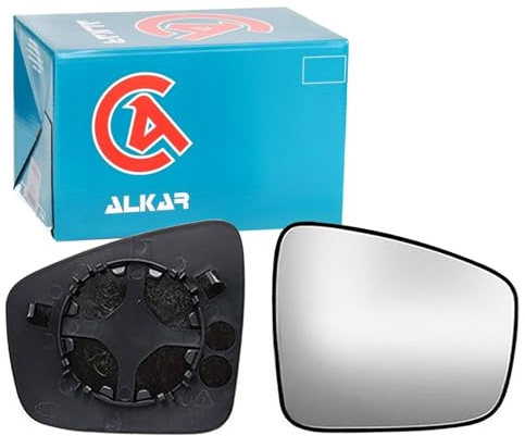 ALKAR Spiegelglas, Außenspiegel 6432208 rechts, konvex | 6432208 Kompatibel mit Spring
