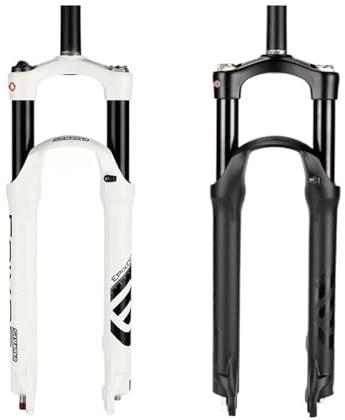 QAINKUN Forcella MTB 1 PCS Bike Forcella 27.5 110mm 130mm 140mm 150mm Mountain MTB Bike of Air Smorzamento Forcella Anteriore 100x9mm Forcella della Bicicletta (Material : 27.5 140mm)