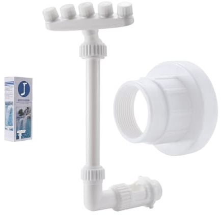 Yjkedfh Fontaine Piscine | Pulvérisateur à 5 Têtes Réglable en Cascade - Arroseur de Piscine à Effet Cascade,pour Jardin, Bassin, Parc, fête, Bain à remous, Spa, Fontaine d'hôtel