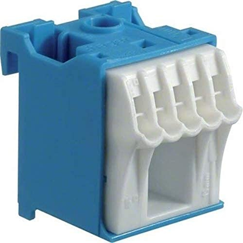 Hager Quick Connect – Steckdosenleiste Neutral 1 x 25 mm2 + 5 x 4 mm2