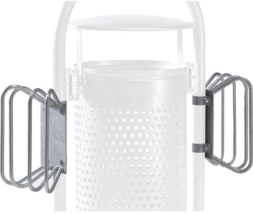 VAR | Fahrradparker | feuerverzinkt | für Abfallsammler | 4 Stellplätze