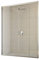 Idralite Porta Doccia 160CM H198 Trasparente MOD. Young 2 Ante