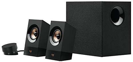 Logitech Z533 2.1 Multimedia Speaker System with Subwoofer, Powerful Sound, Booming Bass, 3.5mm Audio and RCA Inputs, PC/PS/Xbox/TV/Smartphone/Tablet/Music Player