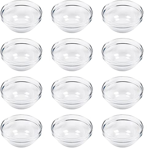 Luminarc Empilable Dipp-Schälchen, Glas, stapelbar, Ø 6 cm, klar (12 Stück)