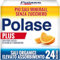 Polase Plus Magnesio e Potassio, Integratore Alimentare Sali Minerali Contro Stanchezza e Fatica, Caldo, Gusto Arancia e Mandarino, Confezione da 24 Bustine