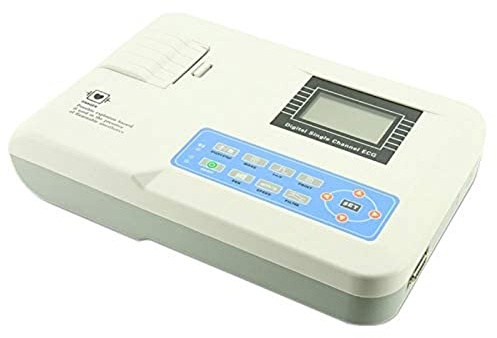 Mobiclinic, Electrocardiógrafo portátil, ECG100G, Marchio europeo, 1 canal, Pantalla, ECG, (Electrocardiógrafo digital ECG100G)
