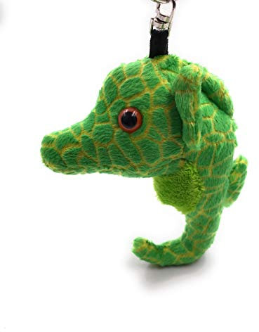 Onwomania - Hippocampe Vert Hippocampe Porte-clés - Porte-clés en Peluche idéal comme Cadeau, par Exemple pour Le Meilleur ami, Le Meilleur ami, Maman - pour Hommes, Femmes et Enfants