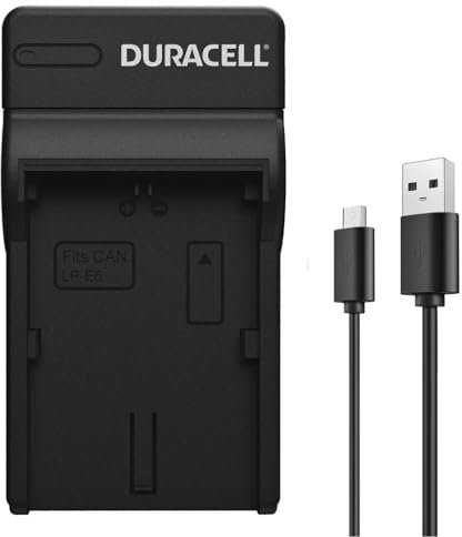 Duracell Dual charger for DR9943/LP-E6