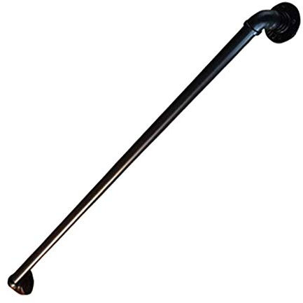 Corrimano per Scala Ringhiera corrimano Scala Minimalista Moderna in Ferro battuto Balcone Coperto ringhiera Recinzione Finestra in Legno massello ringhiere per Bambini casa per soffitta corridoio S