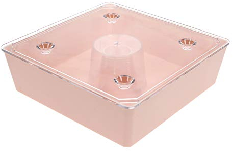 3 x Kunststoff Futtertrog, Bienen Fütterer 1l quadratisch zum schnellen und einfachen Füttern der Bienen - Preis pro Stück 7,17 Euro