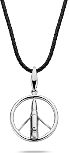 Rebel & Rose Unisex-Kette Leder, 925er Silber One Size 88362284