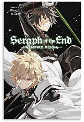 Anime Art Poster Vampire Reign Leinwand-Kunst-Poster und Wandkunstdruck, modernes Familien-Schlafzimmer, Dekor-Poster, 40 x 60 cm