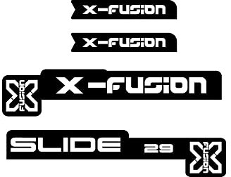 Autocollants compatible avec de fourche de vélo X-Fusion Slide 29''