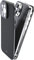 Black Rock - Hülle 360 Grad Glass Case Passend für Apple iPhone 14 Pro Max I Carbon Handyhülle, Karbon Rückseite (Transparent mit schwarzem Rahmen)