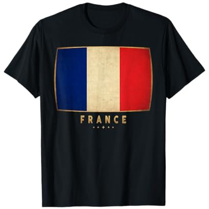 Frankreich-Flagge – lustiges Frankreich-Trikot für Herren, Damen, Kinder T-Shirt
