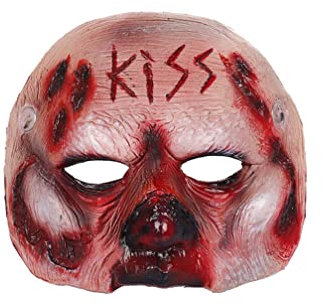 Hworks Zombies Mask PU Foam Half Face Cover Halloween Cosplay Prop