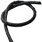 Flexible Kabelspirale Spiralband Kabelschlauch Bündelbereich Wickelschlauch (1 Meter - 40mm (38-180mm), Schwarz)