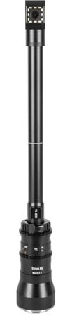 AstrHori 18mm F8 90° Periprobe Obiettivo grandangolare 2X con sonda macro per fotocamere mirrorless Canon APS-C con attacco RF EOS R,RP,R5,R6,R10,R8, ecc.