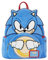 Loungefly Rucksäcke Sega Sonic The Hedgehog Classic Cosplay Mini Backpack Blue, LF-SGABK0006, Schwarz, One size