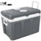 briebe Camp Nevera Portátil Eléctrica con Ruedas 40 Litros, Coche, Camping, Viaje 12V / 220V, Refrigera, Mantiene el Calor, Bajo Consumo, Gris, CF1155