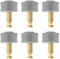 HAIJED 6Pcs Dog Nail Grinder Replacement Head Diamond Nail Polisher Grinder Bit for Pet Claw Grooming