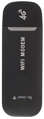 VELATEMOR Router WiFi 4G Stable Easy Connection Plug USB, Router 4G LTE per PC Telefono per Micro SIM Hotspot PC