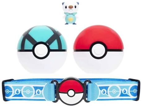 Pokémon Clip N Go Figur mit Ball und Gürtel