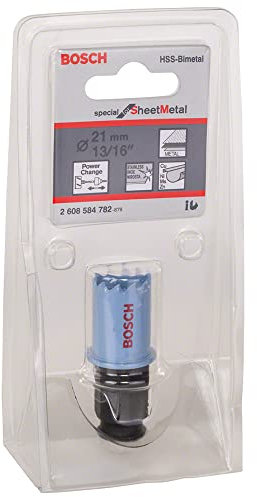 Sheet Metal holesaw 21 mm, 13/16