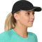 TrailHeads Cap Damen zum Joggen - Race Day Performance Cappy Frauen - Leichte & Schnell Trocknende Sport Cap Damen Sommer aus Mesh mit Reflektierendem Rand - Schwarz