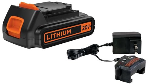 BLACK+DECKER LBXR20CK 20V Max Lithium Ion Battery + Charger