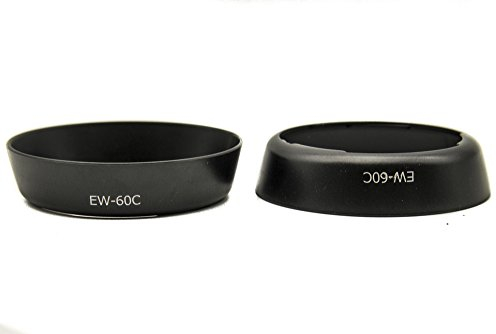 PROtastic Ersatz EW-60C EW60C Gegenlichtblende *** 2 Stück *** für Canon EF 28-80 mm F/3.5-5.6, II, III, IV, V, EF 18-55 mm, is, II (außer STM), EF 28-90 mm Objektive