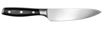 METRO Professional Couteau Chef, INOX, 16 cm, Ergonomique, Manche Noir