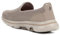 Skechers Women's GO Walk 5 Slip On Trainers, Taupe Textile Trim, 4 UK