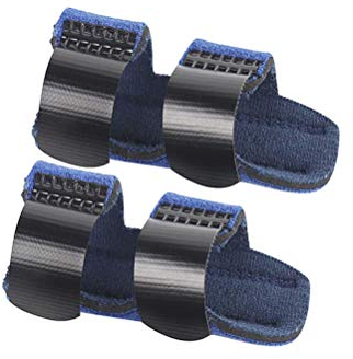 HEALLILY Fingerschiene Finger Frakturen Finger Splint Protector Einstellbare Fixierband Hand Support 1 Paar (Blau)