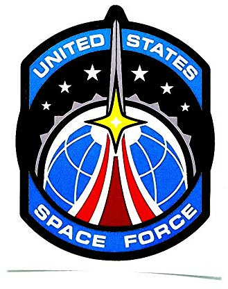 Milspec Space Force – Aufkleber – 6,9 x 8,9 cm.