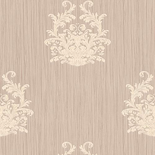 Vliestapete Barock-Tapete Ornament-Tapete 958613 95861-3 Architects Paper Nobile | Grau Violett/Lila | Rolle (10,05 x 0,70 m) = 7,04 m²