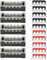 Schraubklemmenleiste-Verteilerleiste Kfz-5-Teilige Schraubklemmenblöcke, 600 V, 15 A, Zweireihig, 5 Positionen, Schraubklemmenblock + 10 Vorisolierte Klemmensperrleiste