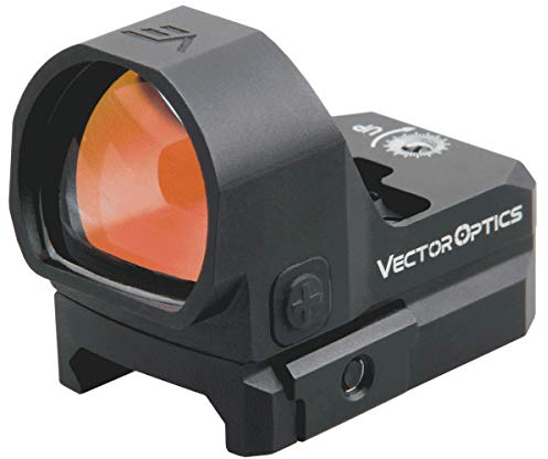 VECTOR OPTICS Red Dot Visier Frenzy XL 1x22x26 3 Moa Leuchtpunktvisier Rotpunktvisier Reflexvisier für Jagd Pistole Armbrust