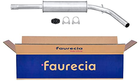 HELLA 8LC 366 026-161 Mittelschalldämpfer - Easy2Fit® Kit - mitte | einteilig - Set mit Anbauteilen - für u.a. VW POLO III (6N1)