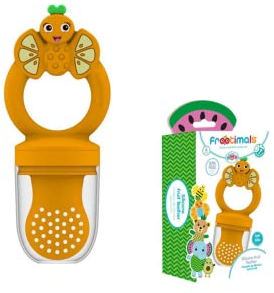 Kids Euroswan - Orangiefly Fruchtsauger aus Silikon, mehrfarbig (FT0003)