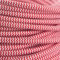 LEDSone16.4ft Vintage 2 Core Round 18 Gauge Red and White Cable Fabric Cloth Covered Electrical Wire, 5m 2 conductors Lamp cable Modern Cloth Covered Wire for Pendant Lamp Industrial DIY Project.