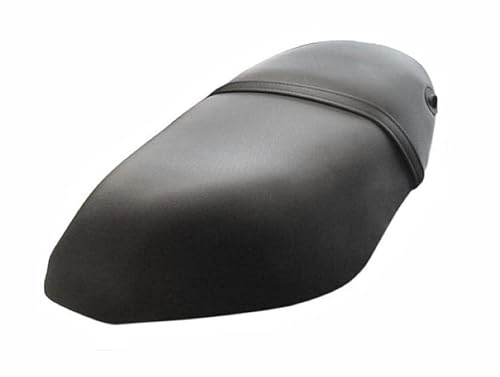 Sitzbank Schwarz passend für Piaggio Zip Fast Rider SSL 25 Base 2 50 125 – Mit Haltelasche & Scharnier
