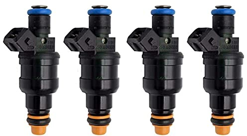WOZIES 4-teilige Einspritzdüse 0280150447 058133551 Für Audi A4 8D2 B5 8D5 1994-2001 A6 4B C5 1997-2005 Für V/W Passat 3B2 3B5