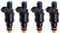 WOZIES 4-teilige Einspritzdüse 0280150447 058133551 Für Audi A4 8D2 B5 8D5 1994-2001 A6 4B C5 1997-2005 Für V/W Passat 3B2 3B5