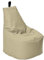 Momiralland Classic Sitzsack XL - XXL mit Hocker Sitzkissen BodenKissen Sessel In- & Outdoor geeignet Gaming Sitzsack für Erwachsene und Kinder… (Gold, XXL - Durchmesser 78 cm)