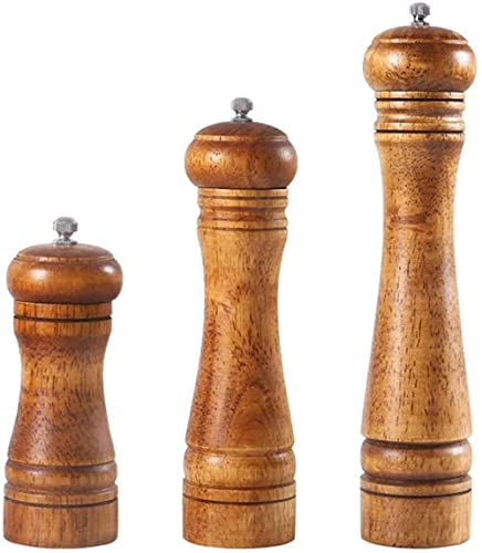 TONZN Especias Herramienta de Cocina de cerámica 1 Molinillo de Sal de 5 Pulgadas Salero Molino de Pimienta Pimienta Rosa Sal Molino de Sal Molinillos de Sal y Pimienta