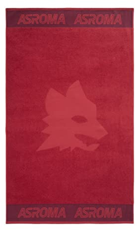 AS Roma Telo Mare Ufficiale, Lupetto Rosso 100 * 170